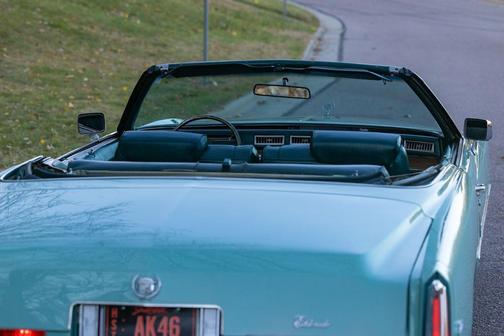 Dunbarton Green 1976 Cadillac Eldorado Convertible
