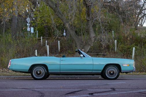 Dunbarton Green 1976 Cadillac Eldorado Convertible