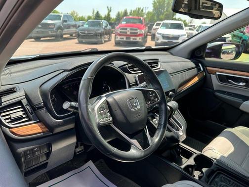 Lunar Silver Metallic 2019 Honda CR-V EX-L
