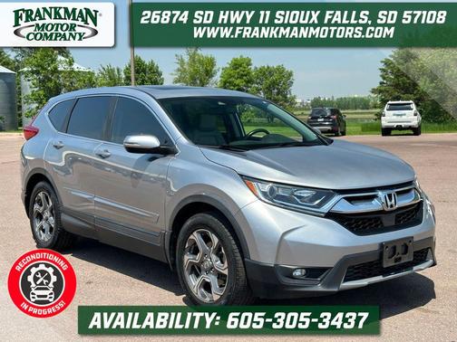 Lunar Silver Metallic 2019 Honda CR-V EX-L