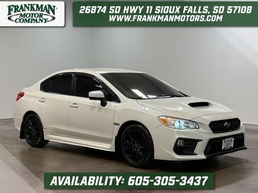 Crystal White Pearl 2018 Subaru WRX Base