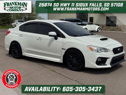 Crystal White Pearl 2018 Subaru WRX Base