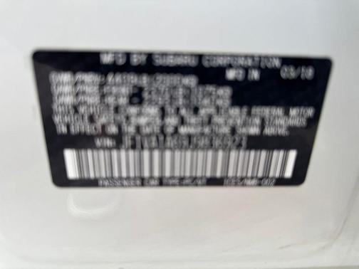 Crystal White Pearl 2018 Subaru WRX Base