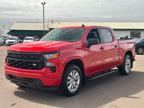 Red Hot 2023 Chevrolet Silverado 1500 Custom