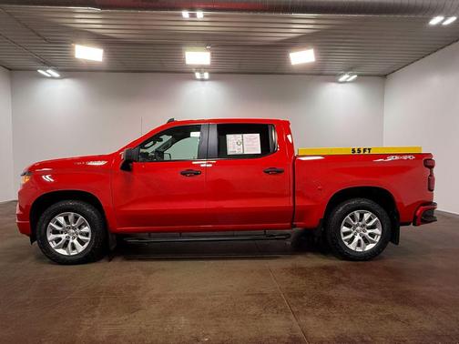Red Hot 2023 Chevrolet Silverado 1500 Custom