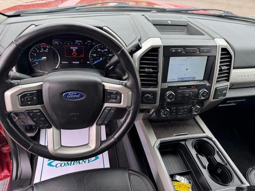 Vermillion Red 2020 Ford F-250 Lariat