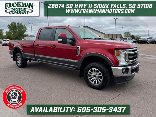 Vermillion Red 2020 Ford F-250 Lariat