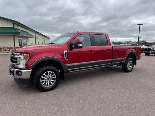 Vermillion Red 2020 Ford F-250 Lariat