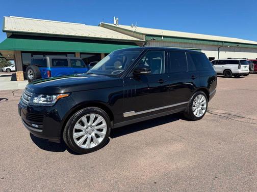 Santorini Black 2016 Land Rover Range Rover 5.0L Supercharged