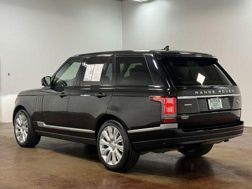 Santorini Black 2016 Land Rover Range Rover 5.0L Supercharged