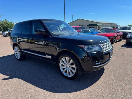 Santorini Black 2016 Land Rover Range Rover 5.0L Supercharged