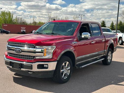 Rapid Red Metallic Tinted Clearcoat 2020 Ford F-150 Lariat