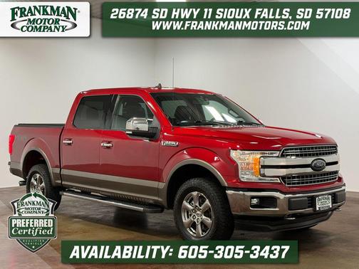Rapid Red Metallic Tinted Clearcoat 2020 Ford F-150 Lariat