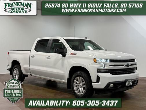 Summit White 2021 Chevrolet Silverado 1500 RST