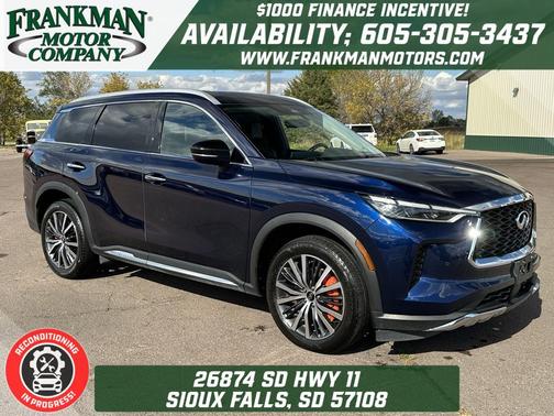 2022 INFINITI QX60 SENSORY