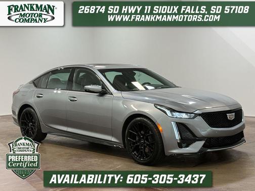 Argent Silver Metallic 2024 Cadillac CT5 Sport