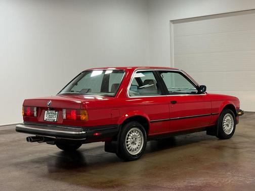 Red 1986 BMW 325 325
