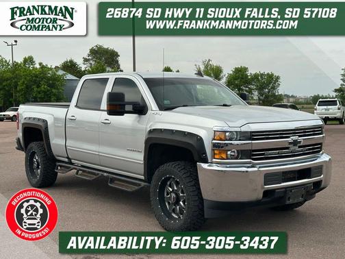 Silver Ice Metallic 2016 Chevrolet Silverado 2500 LT