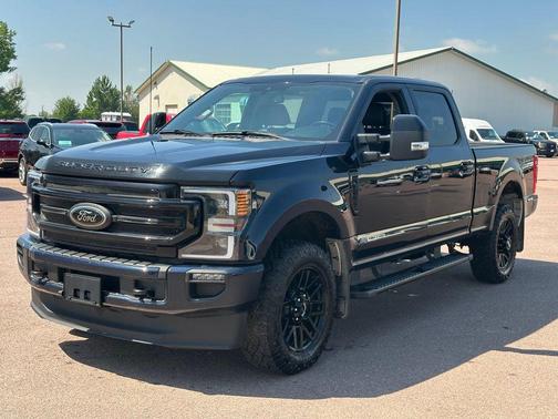 Antimatter Blue Metallic 2021 Ford F-250 Lariat