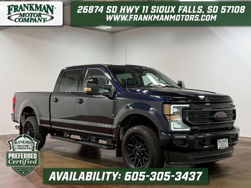 Antimatter Blue Metallic 2021 Ford F-250 Lariat
