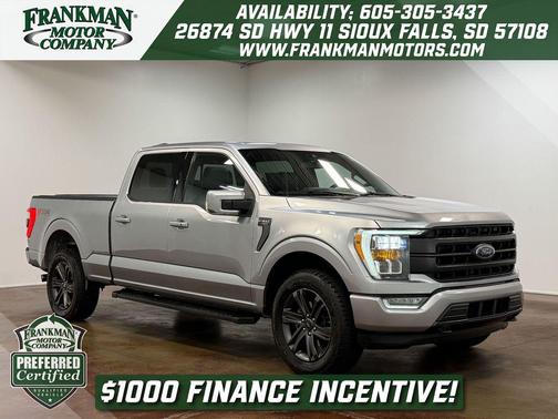 Iconic Silver Metallic 2023 Ford F-150 Lariat