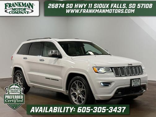 Ivory 3-Coat 2021 Jeep Grand Cherokee Overland