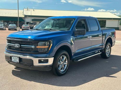 Atlas Blue Metallic 2024 Ford F-150 XLT