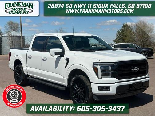 Oxford White 2025 Ford F-150 Lariat