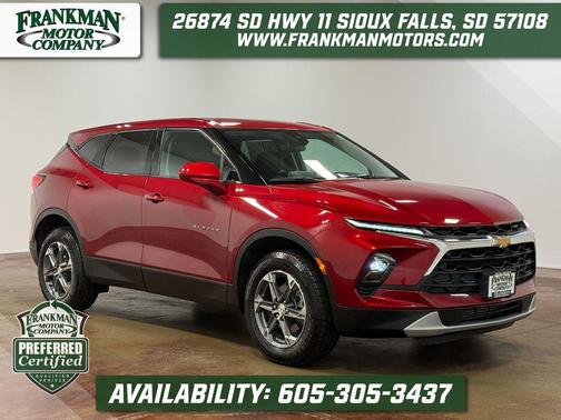Radiant Red Tintcoat 2025 Chevrolet Blazer 2LT