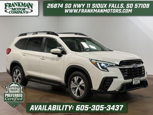 Crystal White Pearl 2024 Subaru Ascent Premium 7-Passenger