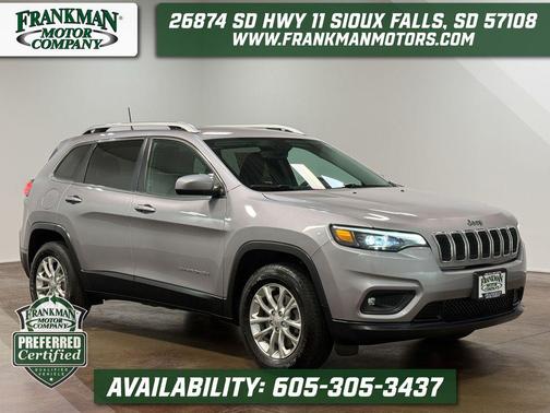Billet Silver Metallic Clearcoat 2019 Jeep Cherokee Latitude