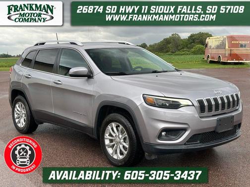 Billet Silver Metallic Clearcoat 2019 Jeep Cherokee Latitude