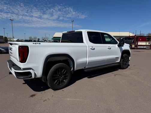Summit White 2022 GMC Sierra 1500 Elevation