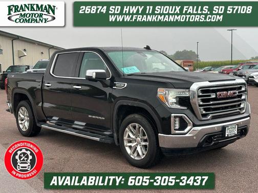 Onyx Black 2019 GMC Sierra 1500 SLT