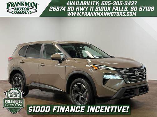 Baja Storm Metallic 2025 Nissan Rogue SV