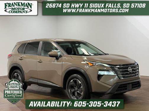 Baja Storm Metallic 2025 Nissan Rogue SV