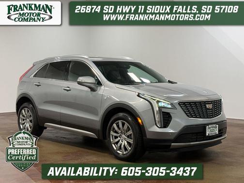 Argent Silver Metallic 2023 Cadillac XT4 Premium Luxury