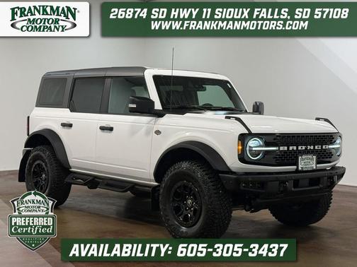 Oxford White 2024 Ford Bronco Wildtrak