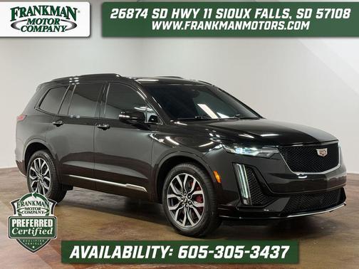 Stellar Black Metallic 2024 Cadillac XT6 Sport AWD
