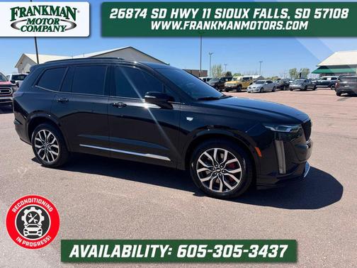 Stellar Black Metallic 2024 Cadillac XT6 Sport AWD