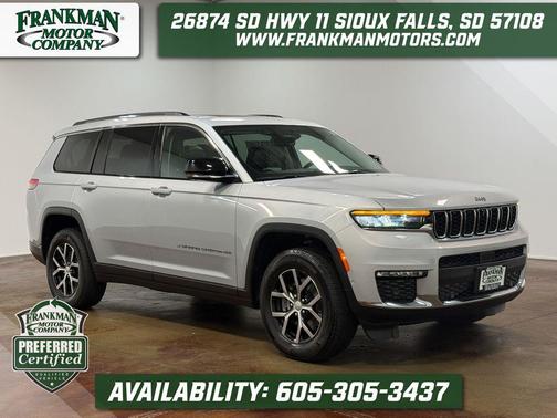 Silver Zynith 2023 Jeep Grand Cherokee L Limited