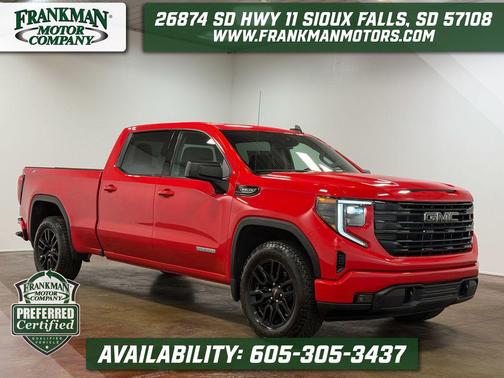Cardinal Red 2024 GMC Sierra 1500 Elevation