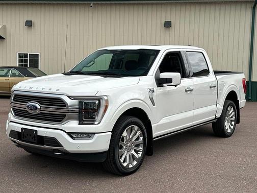 Star White Metallic Tri-Coat 2021 Ford F-150 Limited