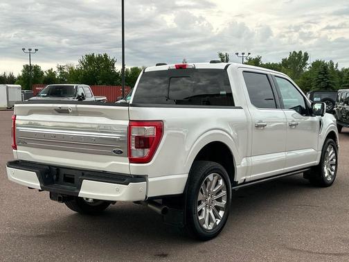 Star White Metallic Tri-Coat 2021 Ford F-150 Limited