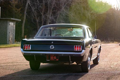 Black 1965 Ford Mustang Base