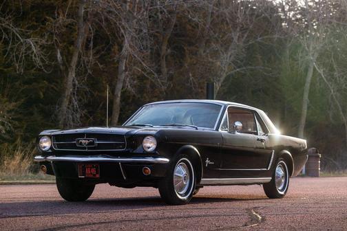 Black 1965 Ford Mustang Base