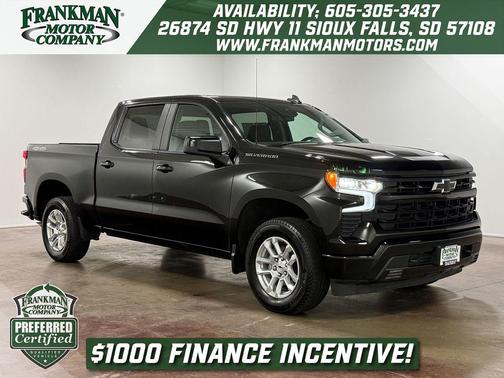 Black 2026 Chevrolet Silverado 1500 RST