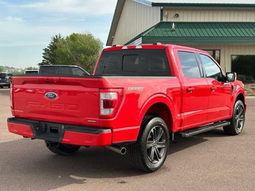 Race Red 2023 Ford F-150 Lariat