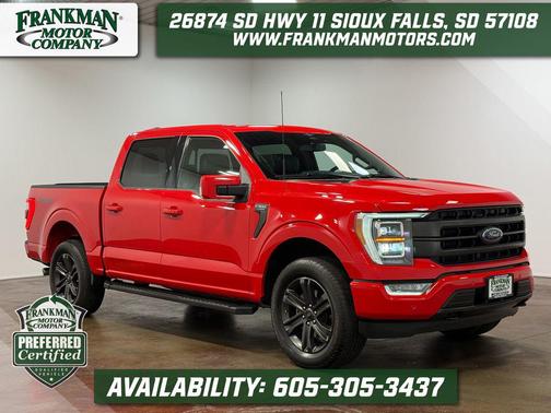 Race Red 2023 Ford F-150 Lariat