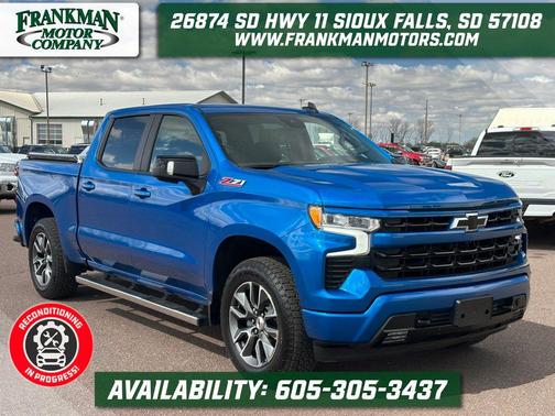 Glacier Blue Metallic 2023 Chevrolet Silverado 1500 RST